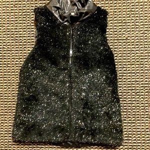 Little girls Faded Glory sparkly vest size 7/8